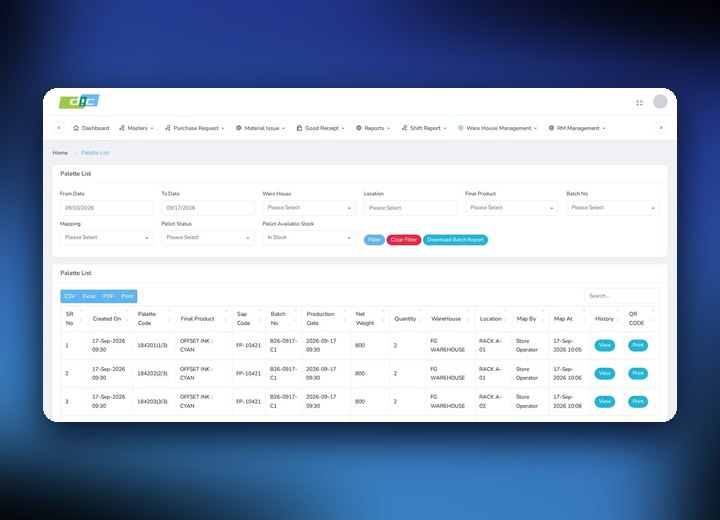 Warehouse and Logistics Management System
